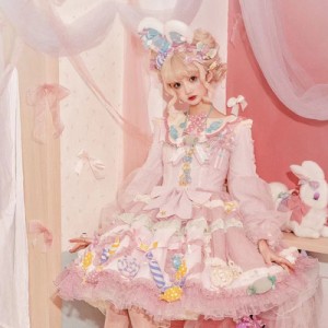 Candy Party Sweet Lolita Dress JSK (UN163)